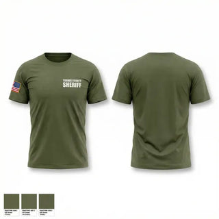 Old School Cotton Feel Shirt, Turner County Sheriff, Police, Teamtime, Team time, sublimation, custom sports apparel, team uniforms, spirit wear, spiritwear, sports uniforms, custom shirts, team store, custom team store, fundraiser sports, apparel fundraiser