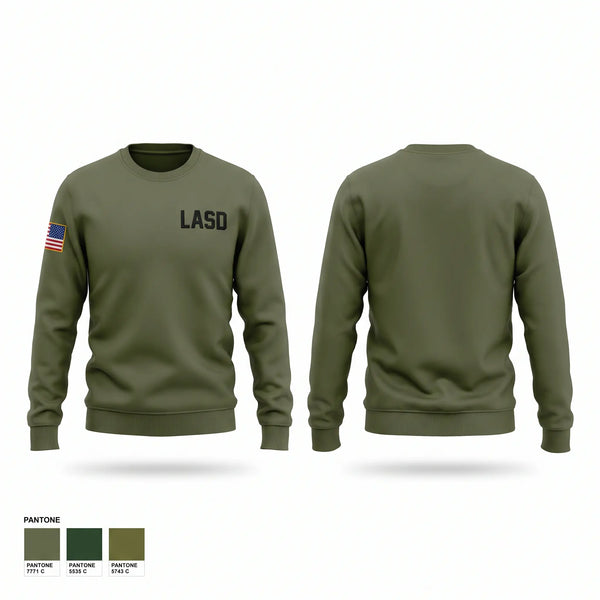 Crew Neck Sweatshirt, LASD, Police, Teamtime, Team time, sublimation, custom sports apparel, team uniforms, spirit wear, spiritwear, sports uniforms, custom shirts, team store, custom team store, fundraiser sports, apparel fundraiser