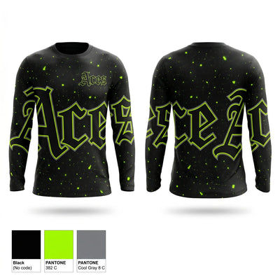 Cosmo Aces Long Sleeve Performance Shirt 1