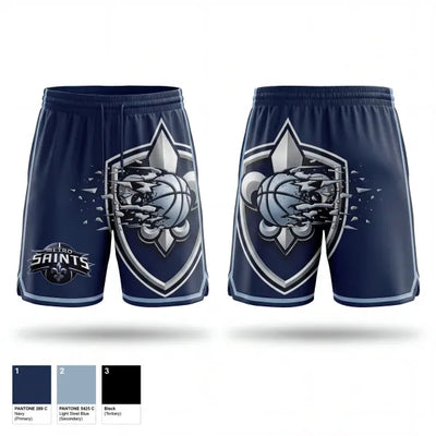Metro Stars 14322073 Athletic Shorts With Pockets - 1