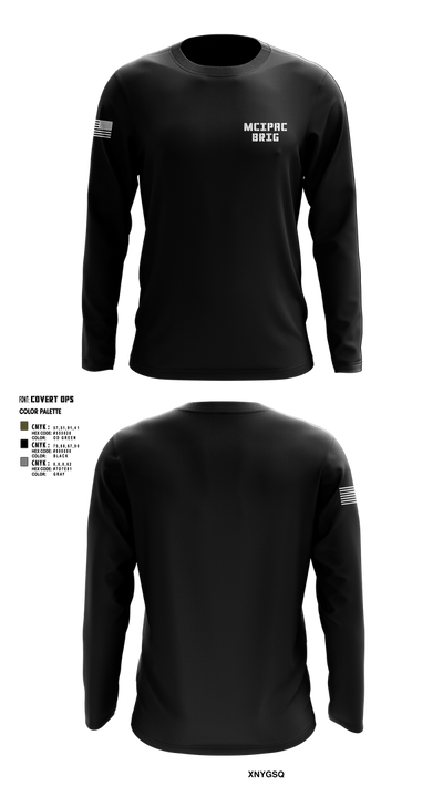 MCIPAC Brig 46900733 Long Sleeve Performance Shirt 3