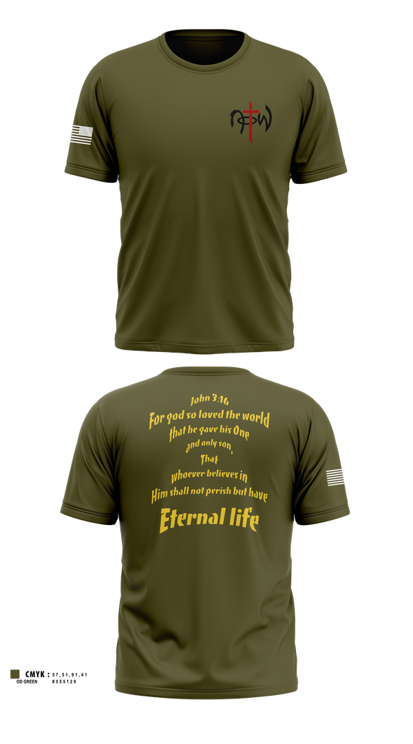 Old School Cotton Feel Shirt, 7th ESB, , Teamtime, Team time, sublimation, custom sports apparel, team uniforms, spirit wear, spiritwear, sports uniforms, custom shirts, team store, custom team store, fundraiser sports, apparel fundraiser
