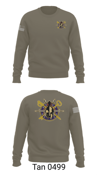 Crew Neck Sweatshirt, A Company 68th DSSB 4ID, , Teamtime, Team time, sublimation, custom sports apparel, team uniforms, spirit wear, spiritwear, sports uniforms, custom shirts, team store, custom team store, fundraiser sports, apparel fundraiser
