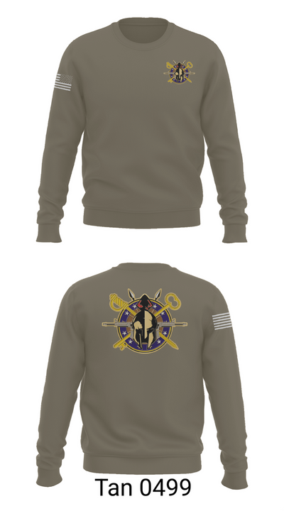 A Company 68th DSSB 4ID 10544228 Crew Neck Sweatshirt - 65