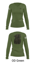 Deployment & Distribution Flight 11533271 Women's Long Sleeve V-neck Shirt - 57