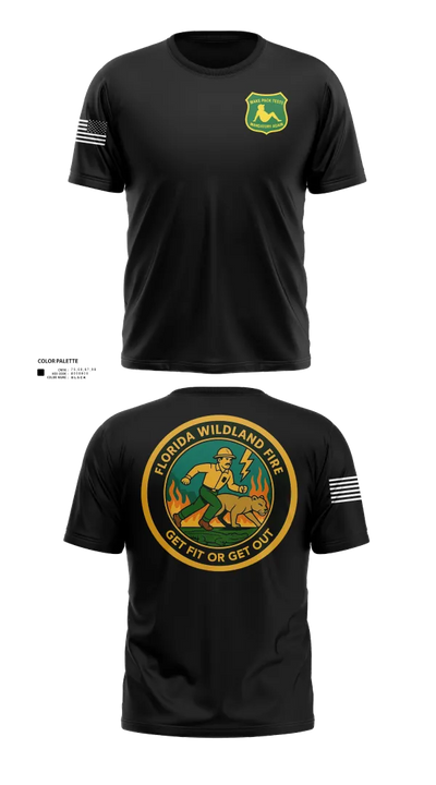 Florida 43193652 Short Sleeve Performance Shirt - 100