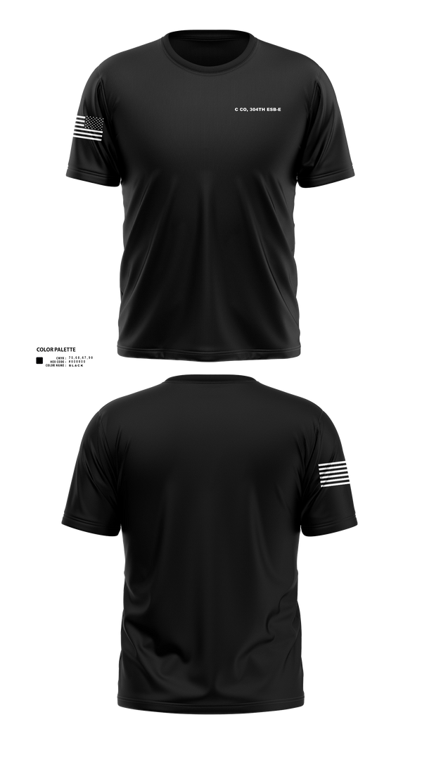 C CO, 304th ESB-E Old School Cotton Feel Shirt - 21
