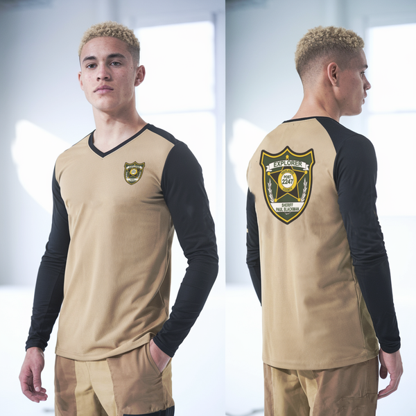 Long Sleeve Performance Shirt, Explorer Post 2247, , Teamtime, Team time, sublimation, custom sports apparel, team uniforms, spirit wear, spiritwear, sports uniforms, custom shirts, team store, custom team store, fundraiser sports, apparel fundraiser