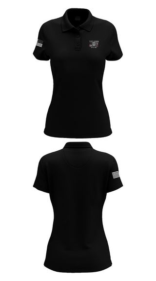 Womens Short Sleeve Performance Polo, Kilo co. 3rd Btn 9th Marines, Marines, Teamtime, Team time, sublimation, custom sports apparel, team uniforms, spirit wear, spiritwear, sports uniforms, custom shirts, team store, custom team store, fundraiser sports, apparel fundraiser