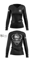 CJTF-HOA 54156011 Women's Long Sleeve V-neck Shirt - 7