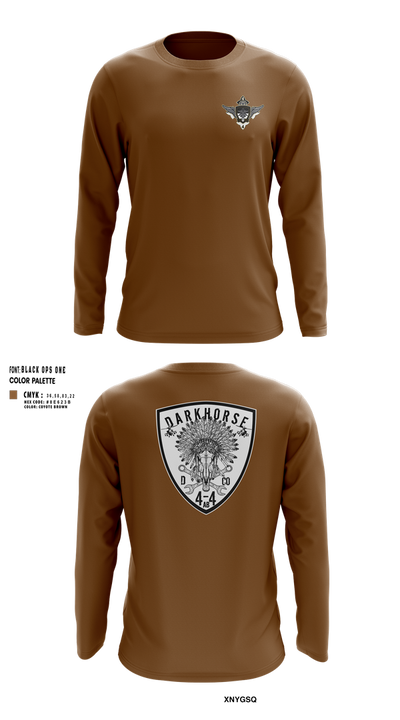 D/4-4 32543921 Long Sleeve Performance Shirt 23