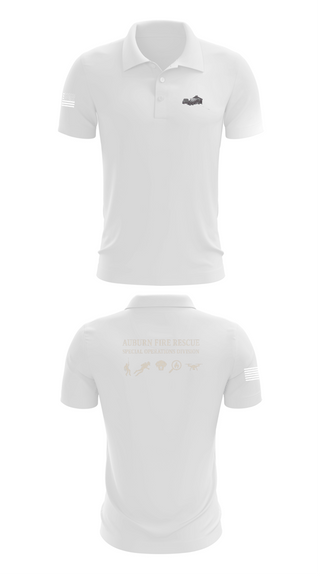 Short Sleeve Performance Polo, Auburn fire, Fire Department, Teamtime, Team time, sublimation, custom sports apparel, team uniforms, spirit wear, spiritwear, sports uniforms, custom shirts, team store, custom team store, fundraiser sports, apparel fundraiser
