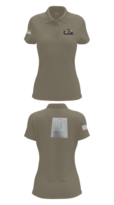 AFJROTC MS-081 DRONE TEAM 88778530 Women's Short Sleeve Performance Polo  - 75