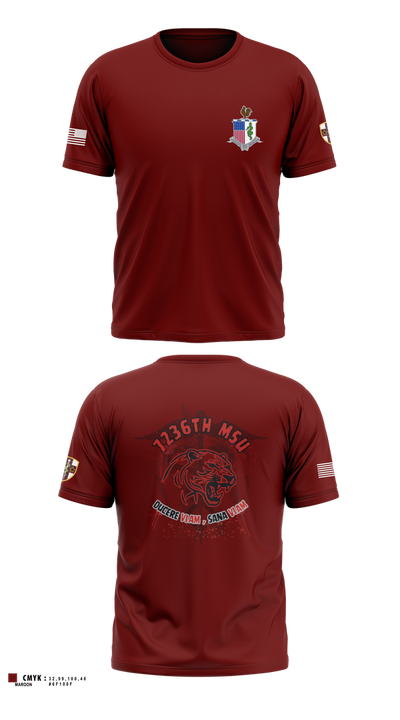 7236 Medical Support Unit 23700208 Short Sleeve Performance Shirt - 3