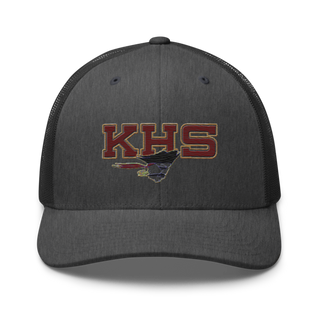 Kingston High School Cheer 38639250 Retro Trucker Hat | Yupoong 6606