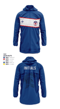 Centaurus HS Soccer 3784649 Squall Mid-Thigh Length Fleece Lined Waterproof Jacket - 1