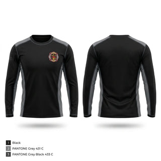 Long Sleeve Performance Shirt, Atmore Fire Department, Fire Department, Teamtime, Team time, sublimation, custom sports apparel, team uniforms, spirit wear, spiritwear, sports uniforms, custom shirts, team store, custom team store, fundraiser sports, apparel fundraiser