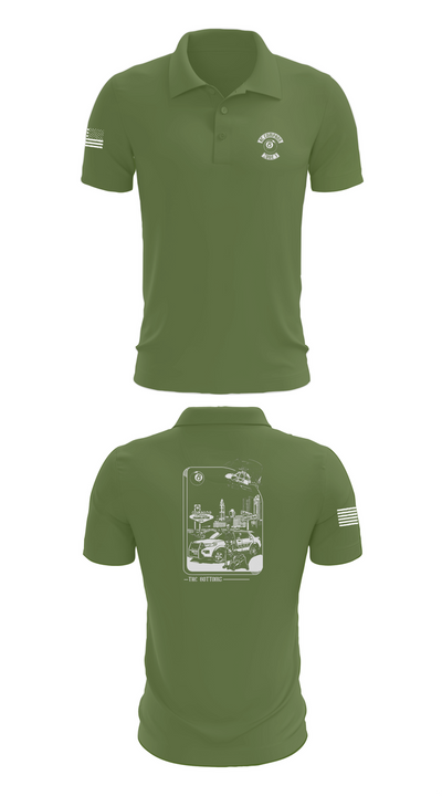 Columbus Division of Police- 8C Company 60108409 Short Sleeve Performance Polo - 45