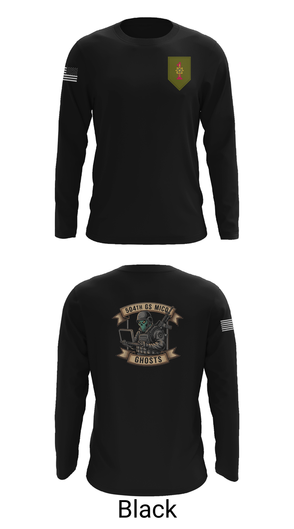 Long Sleeve Performance Shirt, 504th GS MICO, , Teamtime, Team time, sublimation, custom sports apparel, team uniforms, spirit wear, spiritwear, sports uniforms, custom shirts, team store, custom team store, fundraiser sports, apparel fundraiser