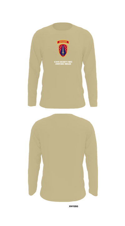 6/54th Security Force Assistance Brigade 11702095 Long Sleeve Performance Shirt 92