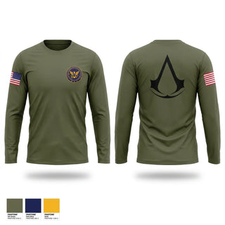 Long Sleeve Performance Shirt, NJOHSP Counterintelligence Unit, Police, Teamtime, Team time, sublimation, custom sports apparel, team uniforms, spirit wear, spiritwear, sports uniforms, custom shirts, team store, custom team store, fundraiser sports, apparel fundraiser
