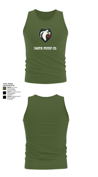 Tank Top, 340th Psyop Co., , Teamtime, Team time, sublimation, custom sports apparel, team uniforms, spirit wear, spiritwear, sports uniforms, custom shirts, team store, custom team store, fundraiser sports, apparel fundraiser