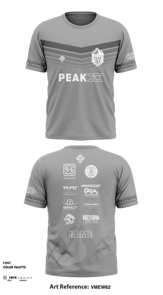 Peak 11 86913659 Short Sleeve Performance Shirt - 2