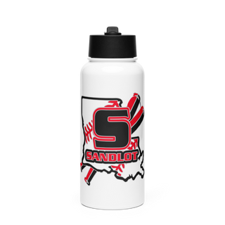 SANDLOT 76291574 Stainless Steel Water Bottle with a Straw Lid