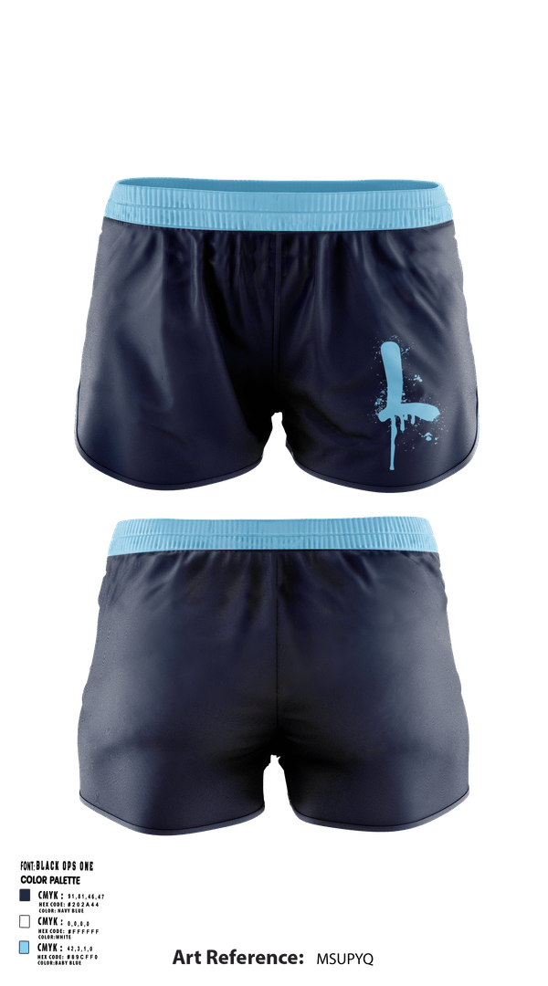 Womens Shorts, Fort Dodge Legends, Baseball, Teamtime, Team time, sublimation, custom sports apparel, team uniforms, spirit wear, spiritwear, sports uniforms, custom shirts, team store, custom team store, fundraiser sports, apparel fundraiser