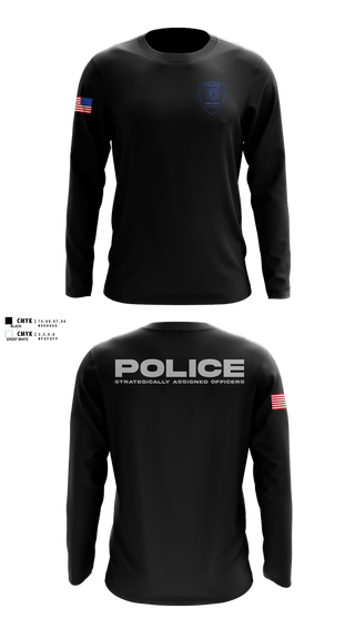Long Sleeve Performance Shirt, SAO, Police, Teamtime, Team time, sublimation, custom sports apparel, team uniforms, spirit wear, spiritwear, sports uniforms, custom shirts, team store, custom team store, fundraiser sports, apparel fundraiser