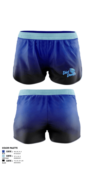 Womens Shorts, West Georgia Dirt Devils, Softball, Teamtime, Team time, sublimation, custom sports apparel, team uniforms, spirit wear, spiritwear, sports uniforms, custom shirts, team store, custom team store, fundraiser sports, apparel fundraiser