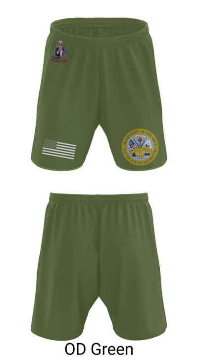 US Army I Want You 76454793 Athletic Shorts With Pockets - 49