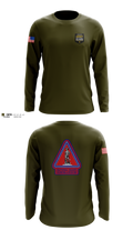 Missouri Army National Guard Recruiting and Retention Battalion Long Sleeve Performance Shirt - 4