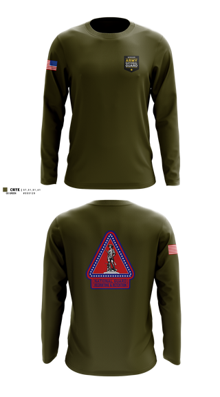 Long Sleeve Performance Shirt, Missouri Army National Guard Recruiting and Retention Battalion, National Guard, Teamtime, Team time, sublimation, custom sports apparel, team uniforms, spirit wear, spiritwear, sports uniforms, custom shirts, team store, custom team store, fundraiser sports, apparel fundraiser