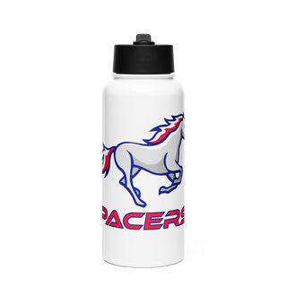 Plaza Park 7264543 Stainless Steel Water Bottle with a Straw Lid