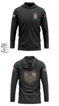 247TH Military Police Detachment Long Sleeve Performance Shirt with hood - 6