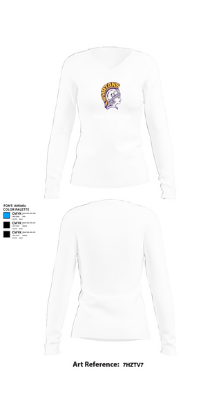 Womens Long Sleeve Vneck Shirt, Sodus lady spartans, Women's Soccer, Teamtime, Team time, sublimation, custom sports apparel, team uniforms, spirit wear, spiritwear, sports uniforms, custom shirts, team store, custom team store, fundraiser sports, apparel fundraiser