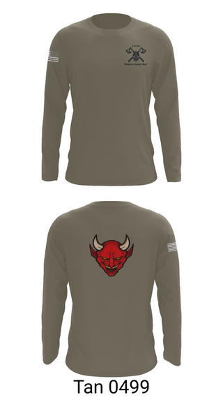 Long Sleeve Performance Shirt, D Co 3-47, , Teamtime, Team time, sublimation, custom sports apparel, team uniforms, spirit wear, spiritwear, sports uniforms, custom shirts, team store, custom team store, fundraiser sports, apparel fundraiser