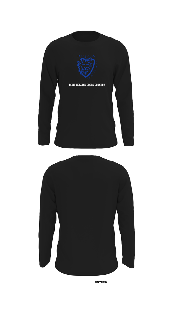 Long Sleeve Performance Shirt, Dixie Hollins Cross Country, Cross Country, Teamtime, Team time, sublimation, custom sports apparel, team uniforms, spirit wear, spiritwear, sports uniforms, custom shirts, team store, custom team store, fundraiser sports, apparel fundraiser