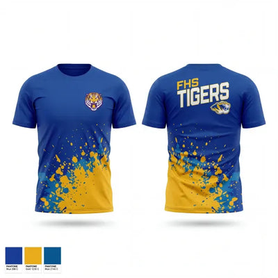 East Feliciana High School 59080110 Old School Cotton Feel Shirt - 1