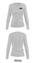 South Gallia Track & Field 64465061 Women's Long Sleeve V-neck Shirt - 11