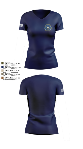 Womens Short Sleeve Vneck Shirt, CalOES PSC, Police, Teamtime, Team time, sublimation, custom sports apparel, team uniforms, spirit wear, spiritwear, sports uniforms, custom shirts, team store, custom team store, fundraiser sports, apparel fundraiser
