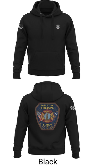 Hoodie, Easley Fire Department, Fire Department, Teamtime, Team time, sublimation, custom sports apparel, team uniforms, spirit wear, spiritwear, sports uniforms, custom shirts, team store, custom team store, fundraiser sports, apparel fundraiser
