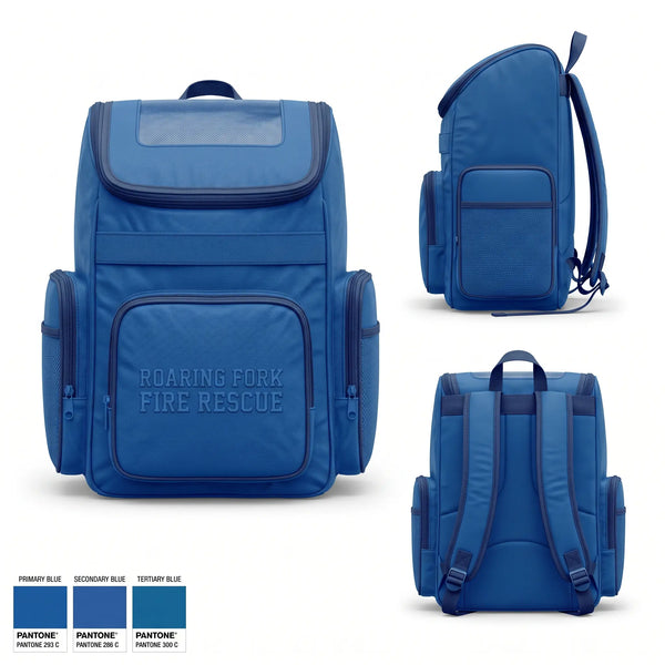 Gear Bag, Roaring Fork Fire Rescue, Fire Department, Teamtime, Team time, sublimation, custom sports apparel, team uniforms, spirit wear, spiritwear, sports uniforms, custom shirts, team store, custom team store, fundraiser sports, apparel fundraiser