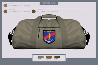 Duffle Bag, Riverine Squadron One, , Teamtime, Team time, sublimation, custom sports apparel, team uniforms, spirit wear, spiritwear, sports uniforms, custom shirts, team store, custom team store, fundraiser sports, apparel fundraiser