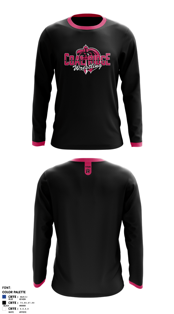 Coal Ridge HS 64723735 Long Sleeve Rash Guard Shirt - 5