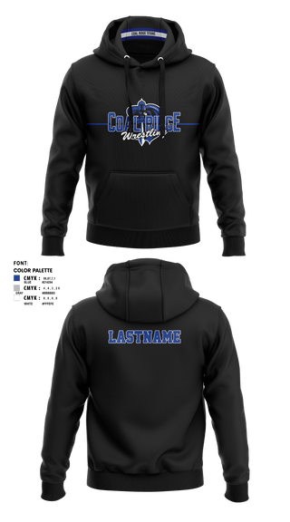 Coal Ridge HS Wrestling 86453824 Hoodie - 3