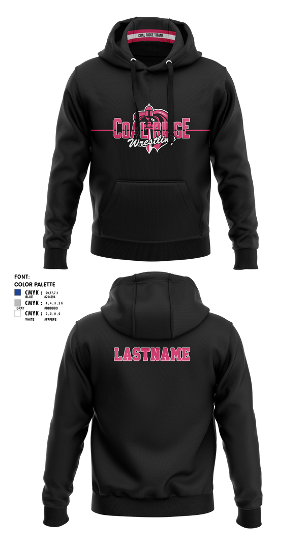 Coal Ridge HS Wrestling 86453824 Hoodie - 5