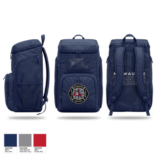 Gear Bag, Milwaukee Fire Department Training Division, Fire Department, Teamtime, Team time, sublimation, custom sports apparel, team uniforms, spirit wear, spiritwear, sports uniforms, custom shirts, team store, custom team store, fundraiser sports, apparel fundraiser