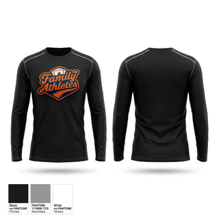 Long Sleeve Performance Shirt, Family Of Athletes, , Teamtime, Team time, sublimation, custom sports apparel, team uniforms, spirit wear, spiritwear, sports uniforms, custom shirts, team store, custom team store, fundraiser sports, apparel fundraiser